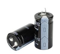 Accessori elettronici Condensatore elettrolitico 2PCS 25V 35V 50V 63V 100V 200V 220V 250V 400V 450V 47UF 100UF 220UF 1000UF 6800UF 10000UF 15000UF 47000UF Dispositivi elettronici (Size : 400V82UF 22x