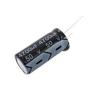 Accessori elettronici Condensatore elettrolitico 2PCS 50v4700uf 4700uf50v 18 * 35 50v 4700uf 18x35 Condensatore elettrolitico Dispositivi elettronici