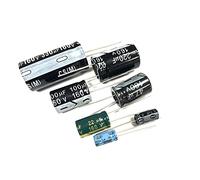 Accessori elettronici Condensatore elettrolitico in alluminio 20pcs 160V4.7uf 6x12mm 160v 4.7uf 4.7mf 4.7MFD 160wv 160vdc Dispositivi elettronici