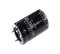 Accessori elettronici Condensatore elettrolitico in alluminio 2pcs-10pcs 63V3300UF 3300UF 63V 22X30 22X35 25X30MM Dispositivi elettronici (Size : 25X30 2PCS)