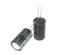 Accessori elettronici Condensatore elettrolitico in alluminio 5 pezzi 400v100uf 18x30mm 400v 100uf 100mf400v 100MFD400v 400vdc 400wv 100mf 100MFD Dispositivi elettronici