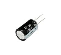 Accessori elettronici Condensatore elettrolitico in alluminio 5 pezzi 400V68uf 16x25mm 400v 68uf 68uf400v 400v68mf 68mf400v 400v68MFD 400wv 400vdc 68mf 68MFD Dispositivi elettronici