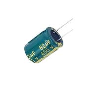 Accessori elettronici Condensatore elettrolitico in alluminio 5 pezzi 450V82UF 18x30mm 82uf 450v 450v82mfd 450v82mf 82mf450v 82mf 82MFD 450Volt 450wv 450vdc Dispositivi elettronici