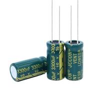 Accessori elettronici Condensatore elettrolitico in alluminio 500PCS-100PCS 10V3300UF 3300UF 10V 10 * 20mm Dispositivi elettronici (Size : 500PCS)