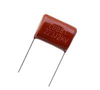 Accessori elettronici Condensatore film in polipropilene metallizzato da 100 pezzi 2000V 102 104 473 1NF 22NF 100NF 0.1UF 2000V 104J 102J 223J 473J Condensatore CBB 2KV Dispositivi elettronici (Size