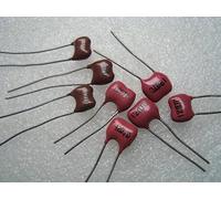 Accessori elettronici Condensatore in mica argento a film di rame 500V 120PF 121PF Condensatore infinito in linea con piede in rame lamina di rame 1 pz Dispositivi elettronici