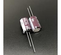 Accessori elettronici Condensatore kit 10 pz/100 pz 1000uF 25V 12.5x20mm Bassa Impedenza Lunga Durata 25V1000uF condensatori Condensatore Elettrolitico di Alluminio Dispositivi elettronici (Size : 10