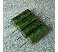 Accessori elettronici Condensatore senza elettrodi a divisione di frequenza con testa trasparente serie mkt1813 2.2uf 250V 10 pezzi Dispositivi elettronici