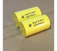 Accessori elettronici Condensatore senza elettrodi a film di accoppiamento a divisione di frequenza PHc 250V 40UF 406J 1 pz Dispositivi elettronici