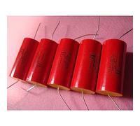 Accessori elettronici Condensatore senza elettrodi in lamina di rame audio con divisione di frequenza del piede in rame da 630 V 10 UF 1 pz Dispositivi elettronici