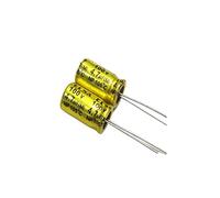 Accessori elettronici Condensatori 20 PZ-1 lotto Condensatore elettrolitico In Alluminio Non Polare Audio 100V1UF 1.5UF2.2/3.3/4.7/6.8/10/15/22UF Dispositivi elettronici (Size : 100UF50V 8X12 black)