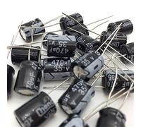 Accessori elettronici Condensatori 20 pz/borsa 10 * 13mm 35V / 470UF Condensatore elettrolitico Dispositivi elettronici