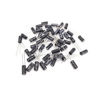 Accessori elettronici Condensatori 50 pz/lotto 10UF 63V 10mf 105C 5X11mm Condensatore Elettrolitico In Alluminio 63V10UF Piombo Radiale 50 pz Dispositivi elettronici