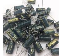 Accessori elettronici Condensatori 50PCS Condensatori in alluminio 1000uF 108 20% 8 * 16mm 16V 1000000nF 1000000000pF Diametro8mm Dispositivi elettronici