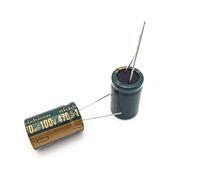 Accessori elettronici Condensatori 5pcs 470UF 100V 16x35mm 105C Condensatore elettrolitico radiale ad alta frequenza bassa resistenza Dispositivi elettronici