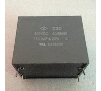Accessori elettronici GD Serie C3D 110UF 600V Il perno in rame spesso spegne il condensatore senza elettrodi ad alta corrente 1 pz