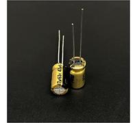 Accessori elettronici Kit condensatore 10 pezzi 63V 6.3x11mm 63V47uF condensatori condensatori elettrolitici in alluminio audio