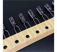 Accessori elettronici Kit condensatore 10 pz/100 pz 82uF 10V 5x11mm Bassa Impedenza Lunga Vita 10V82uF Condensatori Condensatore Elettrolitico di Alluminio Dispositivi elettronici (Size : 100pcs)