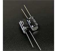 Accessori elettronici Kit condensatore 10Pcs/100Pcs 1000uF 25V 10x16mm Ampio intervallo di temperature 25V1000uF Condensatori elettrolitici in alluminio Dispositivi elettronici (Size : 10Pcs)