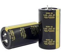 Accessori elettronici Kit condensatore 10PCS-5PCS 80V10000UF 10000UF 80V Condensatori elettrolitici a bassa frequenza ad alta frequenza condensatori 35X60MM (Size : 10PCS)