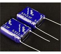 Accessori elettronici Kit condensatore 10pcs Condensatore condensatore a due corpi 5.5V2.5F Modulo piccolo modulare 21 * 10 * 21 condensatori Dispositivi elettronici