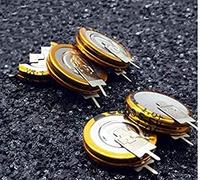 Accessori elettronici Kit condensatore 10Pcs Ultra Condensatore 5.5v1f Condensatore 5.5V 1F V Style Condensatori foro passante Dispositivi elettronici