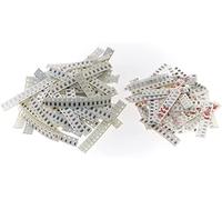 Accessori elettronici Kit condensatore 1150 pezzi 1206 50 resistore valore + 40 condensatori kit condensatore valore