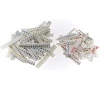 Accessori elettronici Kit condensatore 1206 50 Value Resistor + 40 Value Kit condensatore Set chip Condensatore resistenza fissa Condensatori pacchetto Dispositivi elettronici