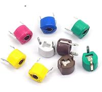 Accessori elettronici Kit condensatore 20 pezzi Condensatore trimmer da 6 mm JML06-1 5PF 10PF 20PF 30PF 40PF 50PF 60PF 70PF 120PF Condensatore regolabile Condensatore trimmer standard Condensatori