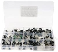 Accessori elettronici Kit condensatore 200 pezzi/lotto Condensatori radiali Set 15 Valori 0.1uF-220uF Kit assortimento condensatore elettrolitico 10V / 16V / 25V / 50V Condensatore Pack condensatori