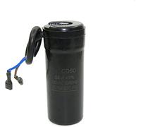 Accessori elettronici Kit condensatore 330V AC Avviatore elettronico for frigorifero Condensatore di avviamento 47UF 64UF 75UF 80UF 88-108UF 50HZ 60Hz Condensatori del condensatore di avviamento del c