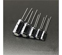 Accessori elettronici Kit condensatore 350V 1uF/3.3uF/4.7uF/6.8uF/10uF/15uF/18uF/20uF/22uF/33uF/68uF/82uF/100u Condensatori elettrolitici in alluminio Dispositivi elettronici (Size : 350V33uF 5pcs)