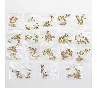 Accessori elettronici Kit condensatore 360 pezzi 18Valuesx20Pcs Condensatore Pack 5pF ~ 820pF 50V Condensatori ceramici multistrato Kit assortimento condensatori