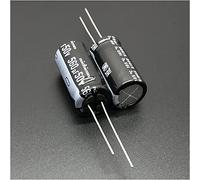 Accessori elettronici Kit condensatore 5 pz/50 pz 560uF 50V 12.5x25mm Estremamente Bassa Impedenza 50V560uF condensatori Condensatore Elettrolitico di Alluminio Dispositivi elettronici (Size : One Si