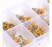 Accessori elettronici Kit condensatore 500 pezzi/lotto Kit assortimento di condensatori ceramici multistrato 10 valori * 50 pezzi 0.1uF-10uF 50V Condensatori ceramici Set Pack condensatori Dispositi