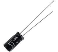 Accessori elettronici Kit condensatore 500pcs 22uF 25V Condensatore elettrolitico Condensatori 4 * 7mm