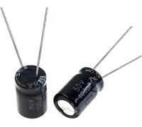 Accessori elettronici Kit condensatore 50V 0.1mF 0.22mF 0.33mF 0.47mF 1mF 2.2mF 3.3mF 4.7mF 6.8mF 10mF 22mF 33mF 47mF 100mF 220mF Condensatore elettrolitico Dispositivi elettronici (Size : 20PCS 6.8U