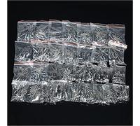 Accessori elettronici Kit condensatore 900 pezzi Kit da 30 valori Condensatori elettrolitici da 0,1uF-1000uF Set assortito Kit confezione Condensatore 10V 16V 25V 50V Condensatori condensatori misti D