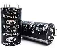 Accessori elettronici Kit condensatore Modulo raddrizzatore for automobili Condensatore 2.7V360F Condensatore Risparmio di carburante Condensatori 16V 60F 500f (Size : 2.7V360F)