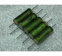 Accessori elettronici MKT1813 è un condensatore senza elettrodi a divisione di frequenza con testa trasparente da 2,2 UF 100 V, 10 pezzi Dispositivi elettronici