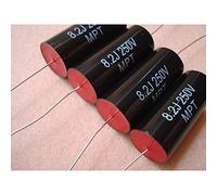 Accessori elettronici MPT 250V 8.2UF Audio Altoparlante Dedicato Divisore di Frequenza Piede di Rame Audio Condensatore senza elettrodi 2 pz