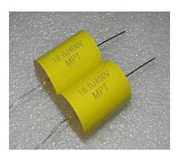 Accessori elettronici MPT Pin in rame 18.0j 400V 18uf 186j assiale attraverso il condensatore a film a divisione di frequenza centrale 1 pz Dispositivi elettronici