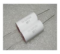 Accessori elettronici MPT Rame pin 10.0j 250V 10uF 106j assiale Attraverso il nucleo Testa rossa Divisione di frequenza Condensatore a film 1 Pz Dispositivi elettronici