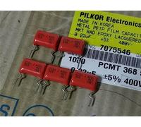 Accessori elettronici PILKOR 220NJ 0.22UF400V DC Condensatore a film di accoppiamento audio in rame 10 pezzi Dispositivi elettronici