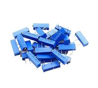 Accessori elettronici Potenziometro regolabile multigiro di precisione 5PCS 3006P 1K 2K 5K 10K 20K 50K 100K 200K 500K 100R 200R 500R 100 200 500 Ohm Dispositivi elettronici (Size : 100 Ohm)