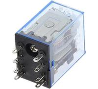 Accessori elettronici Relè 1 pz MY2P HH52P MY2NJ Bobina relè Generale DPDT Micro Mini Interruttore elettromagnetico con LED AC 110 V 220 380 DC 12 24 36(DC 110V)