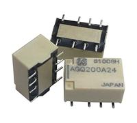 Accessori elettronici Relè di segnale 1PC AGQ200A24 AGQ200A12 SMD 1A 8 pin Due aperti e due chiusi Parti e ricambi(Size:AGQ200A24)