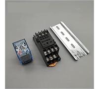 Accessori elettronici Relè MY4P HH54P MY4NJ Bobina relè Generale DPDT Micro Mini Interruttore elettromagnetico con base presa LED AC 110 V 220 DC 12 24(Other voltages)