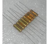 Accessori elettronici roe 25v47uf 47uF / 25V Gold EB Digital Mill Old Audio elE Condensatore trolitico 1 pz Dispositivi elettronici