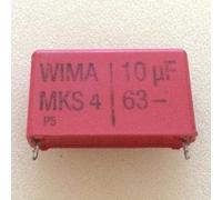 Accessori elettronici Smontaggio del condensatore a film senza elettrodi a divisione di frequenza serie MKS4 63V 10UF 1 pz. Dispositivi elettronici